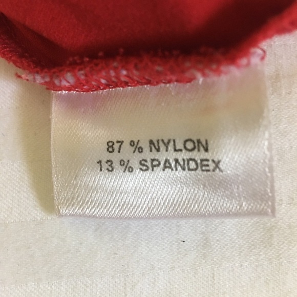 Red St. John Short Sleeved Shirt Size Large - Picture 4 of 6